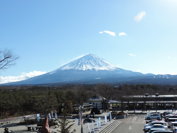 富士山　道の駅なるさわ