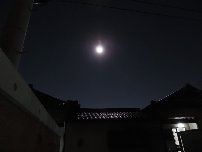 月のきれいな夜