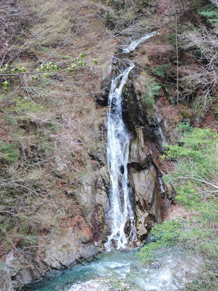 西沢渓谷　大久保の滝
