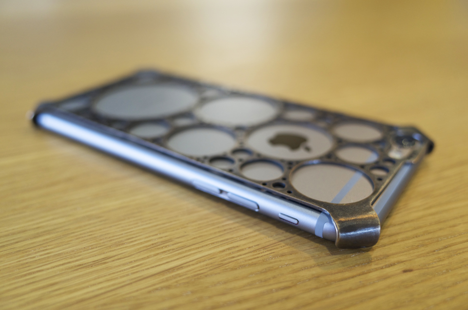 自作　真鍮製iPhone6ケース