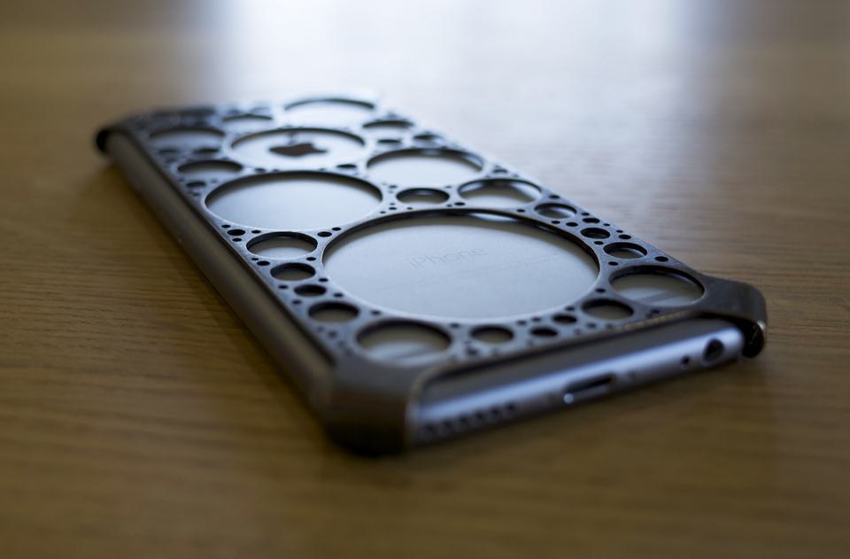 自作　真鍮製iPhone6ケース