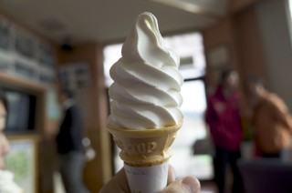 富士山近辺で一番おいしいうどんとソフトクリーム