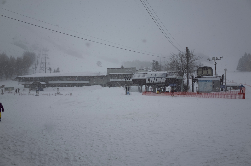 雪の車山高原スキー場