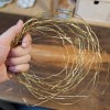 【YouTube】糸ノコで真鍮板をリンゴの皮むきのようにひたすら切っていく